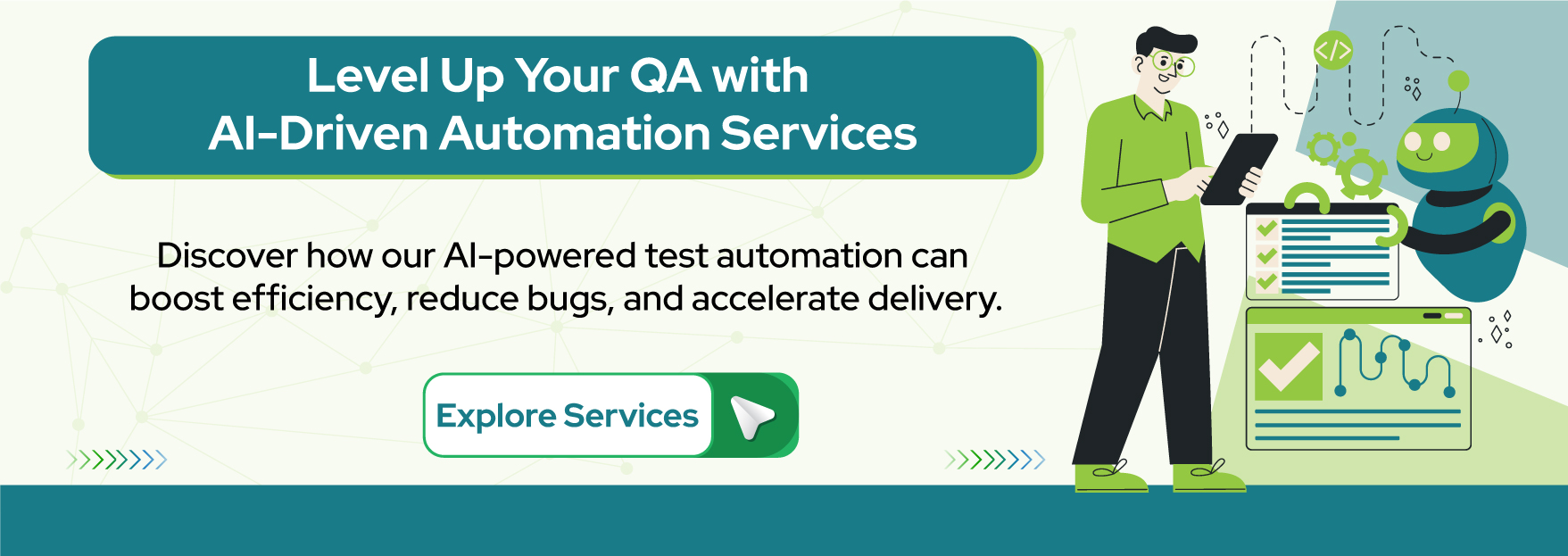 Level Up Your QA with AI Driven Automation Services