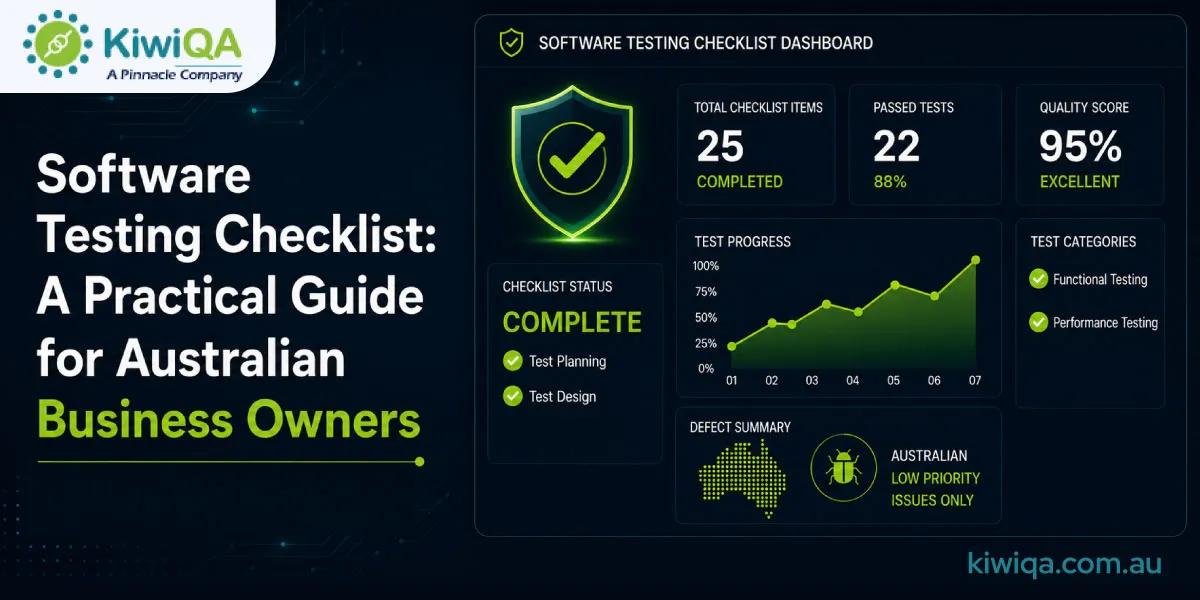 Software Testing Checklist: A Practical Guide for Australian Business Owners